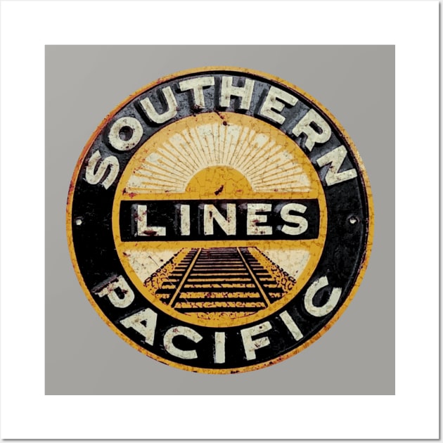 Southern Pacific Lines 1 Wall Art by Midcenturydave